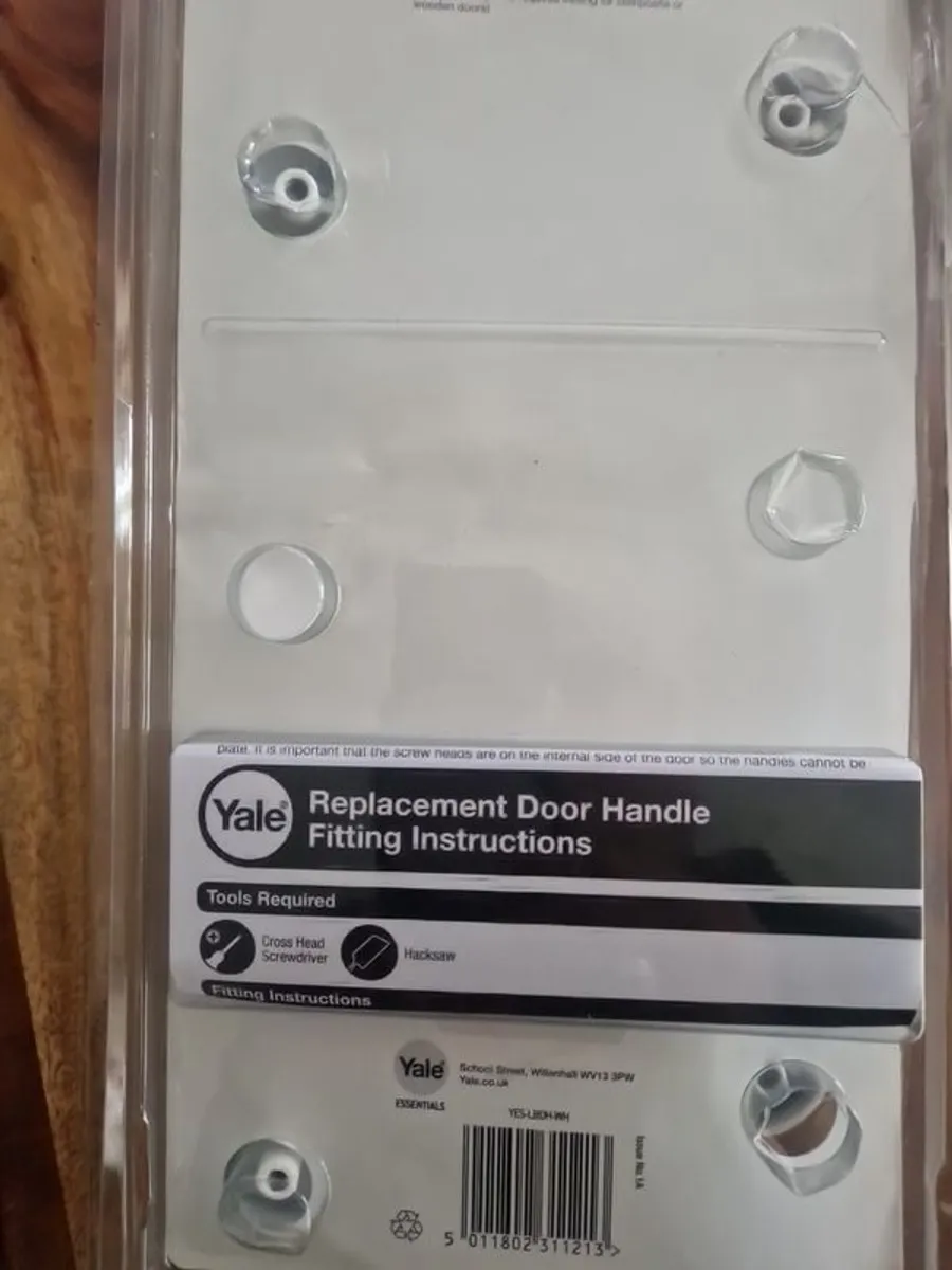 replacement door handle long backplate - Image 2