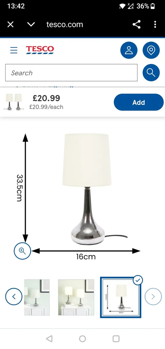 Lamps x 2 - Image 3