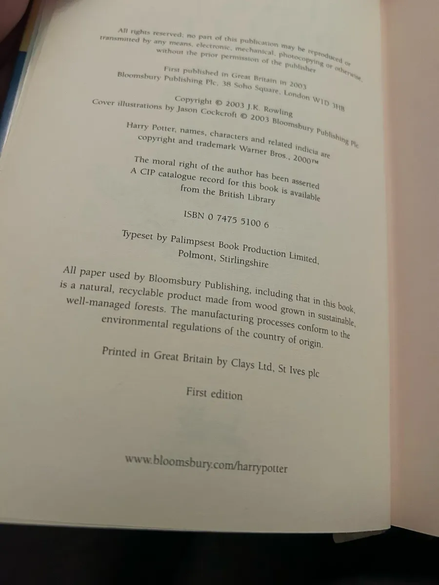 Harry Potter first editions - Image 2
