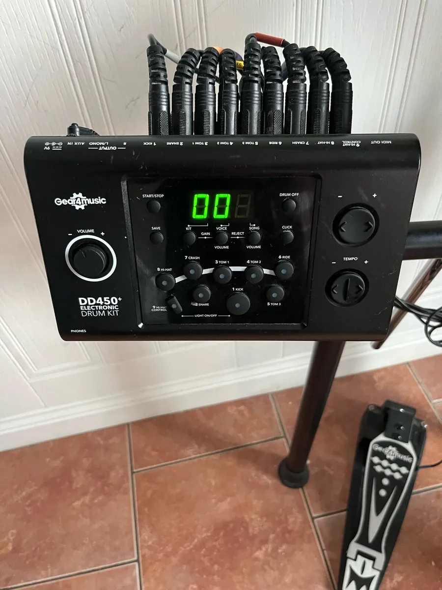Gear4Music DD450+ Electronic Drumkit - Image 2