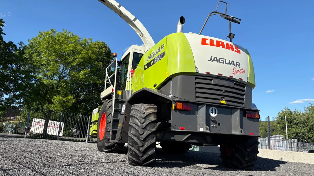 Claas Jaguar 850 Green Eye Speedstar For Sale. - Image 1