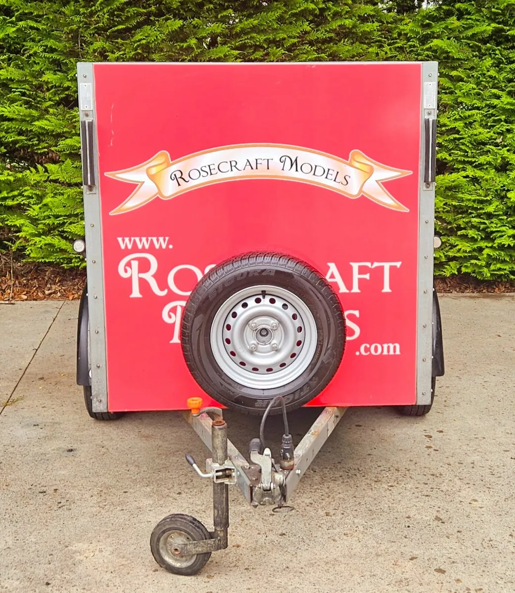 7' x 5' box trailer - Image 2