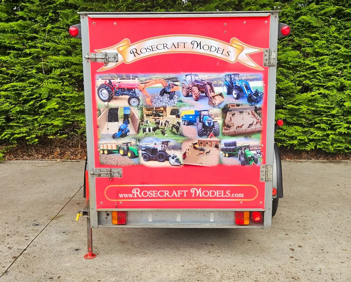 7' x 5' box trailer - Image 3