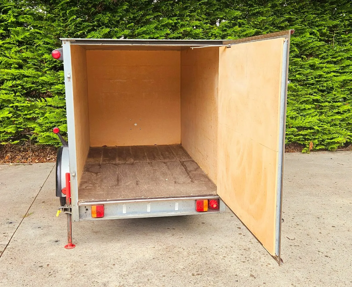 7' x 5' box trailer - Image 4