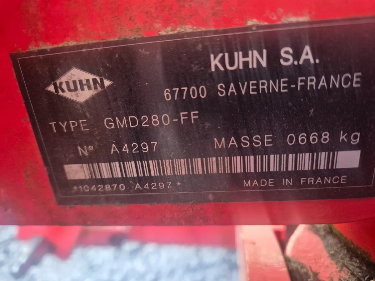 Kuhn Gmd 280 - Image 3