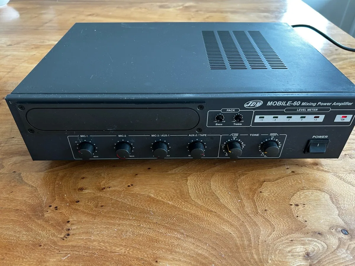 JDM Mobile-60 Mixing Power Amplifier - Image 1