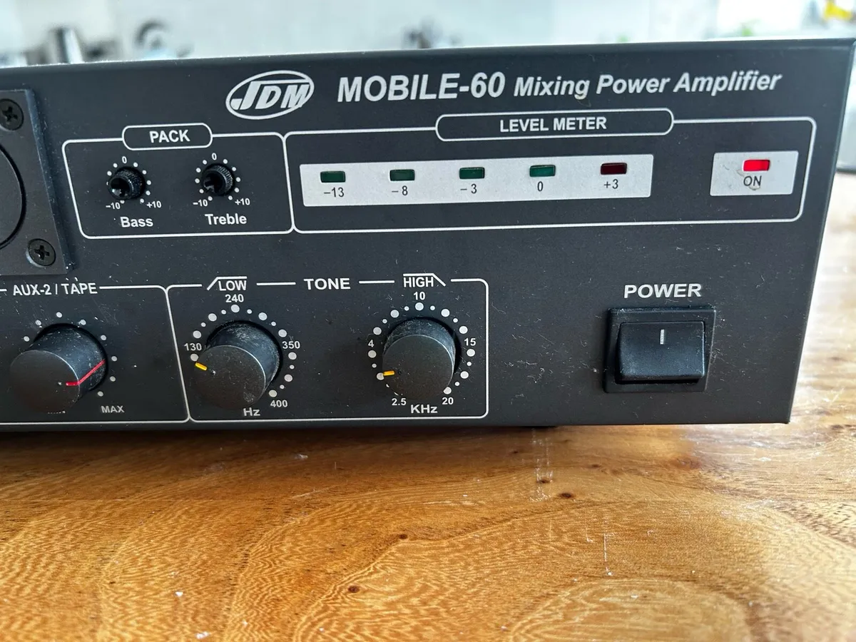 JDM Mobile-60 Mixing Power Amplifier - Image 3