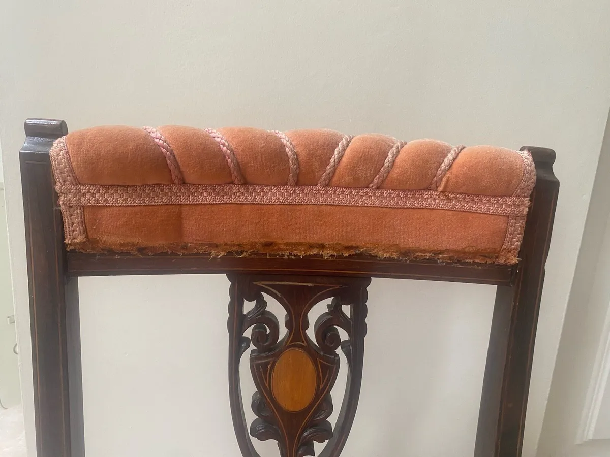Antique nursery chair - Image 3