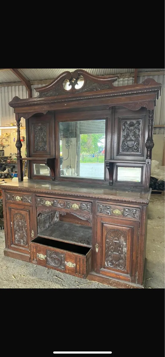 Antique living room unit - Image 4