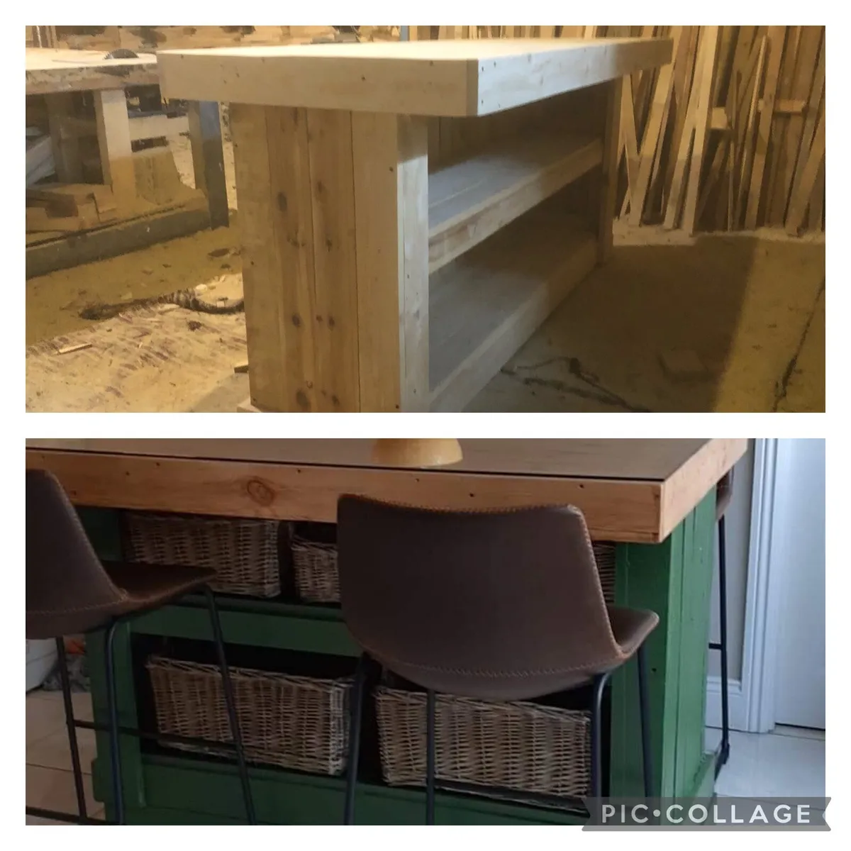 Handmade rustic kitchen islands - Image 3