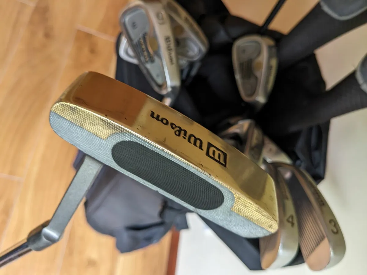 Full Set Wilson Clubs, Genex Woods,New Golf Bag - Image 3