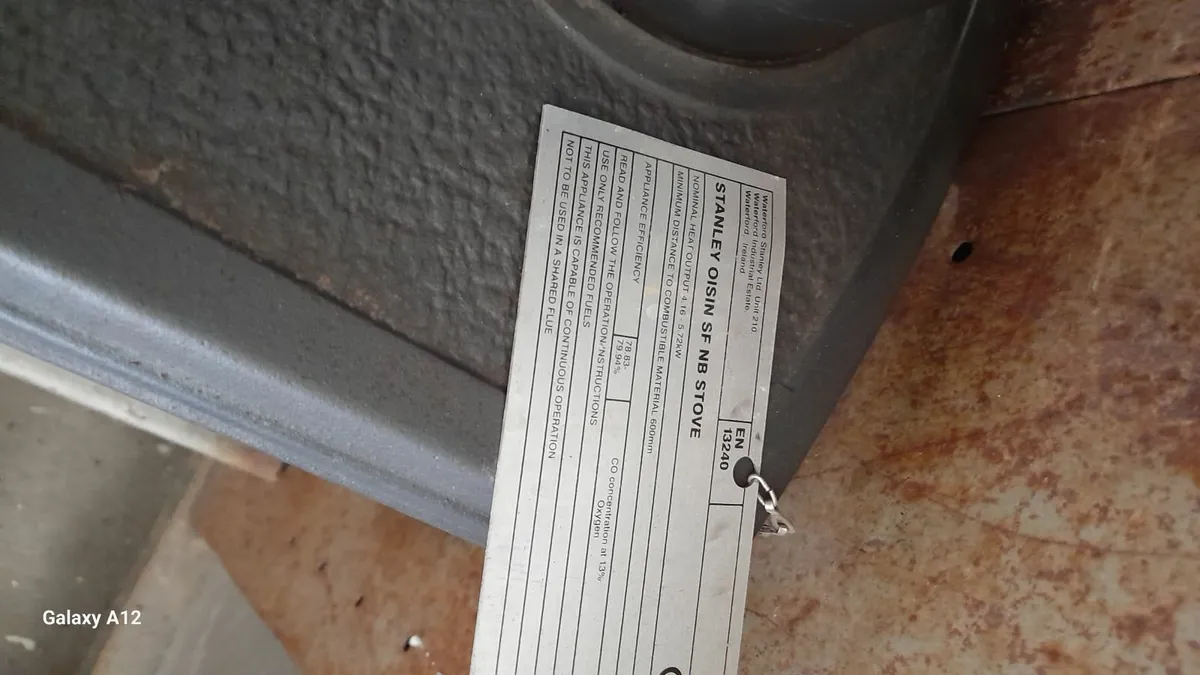 Solid fule  Stove - Image 3