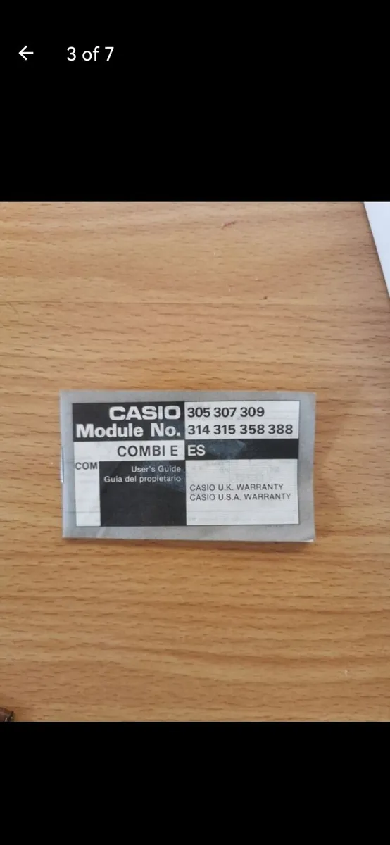 Rare Vintage. Unisex Casio Watch AQ-426 module 388 - Image 3