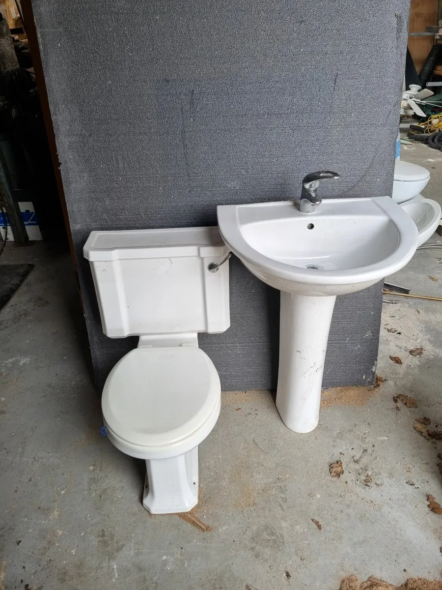 Toilet and Sink - Image 1