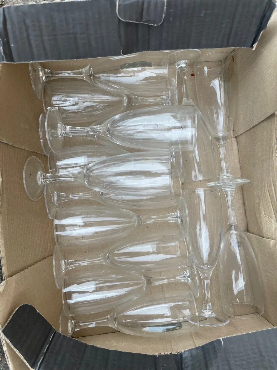 Champagne Glass set 15 piece - Image 2