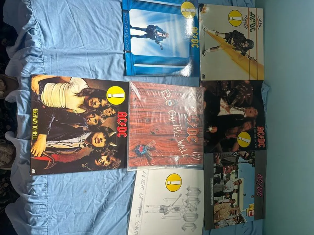 acdc vinyl rare collection - Image 1