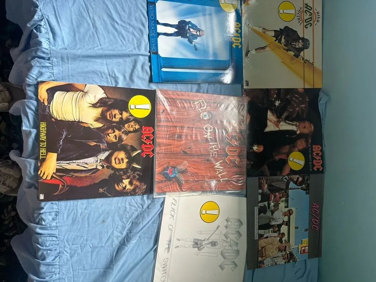 acdc vinyl rare collection - Image 2
