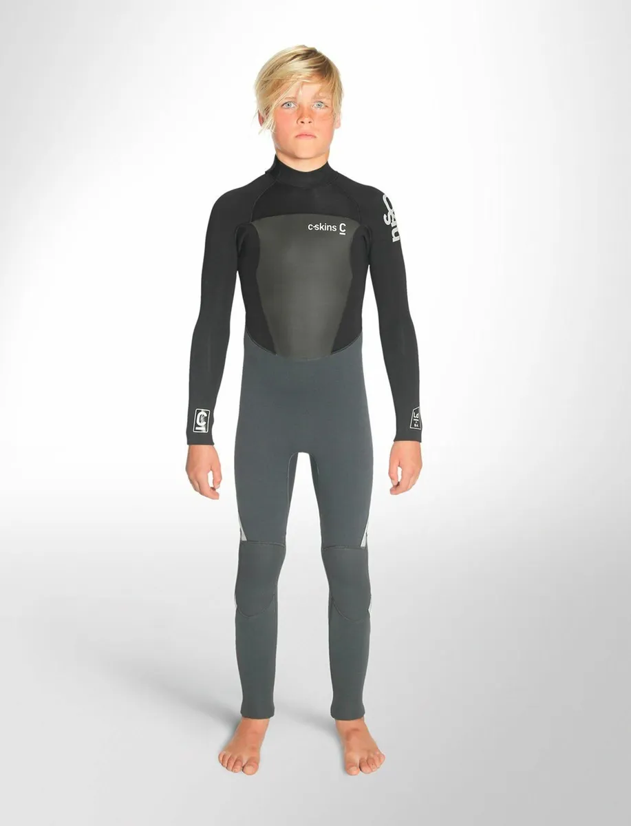 SALE: New 5/4 C-Skins junior wetsuits - Image 1