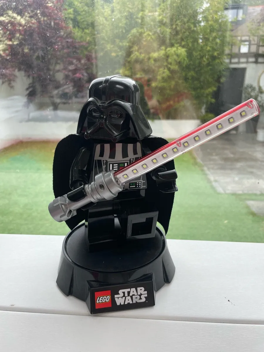 Lego Star War Darth Vader Figure & Light Saber - Image 1