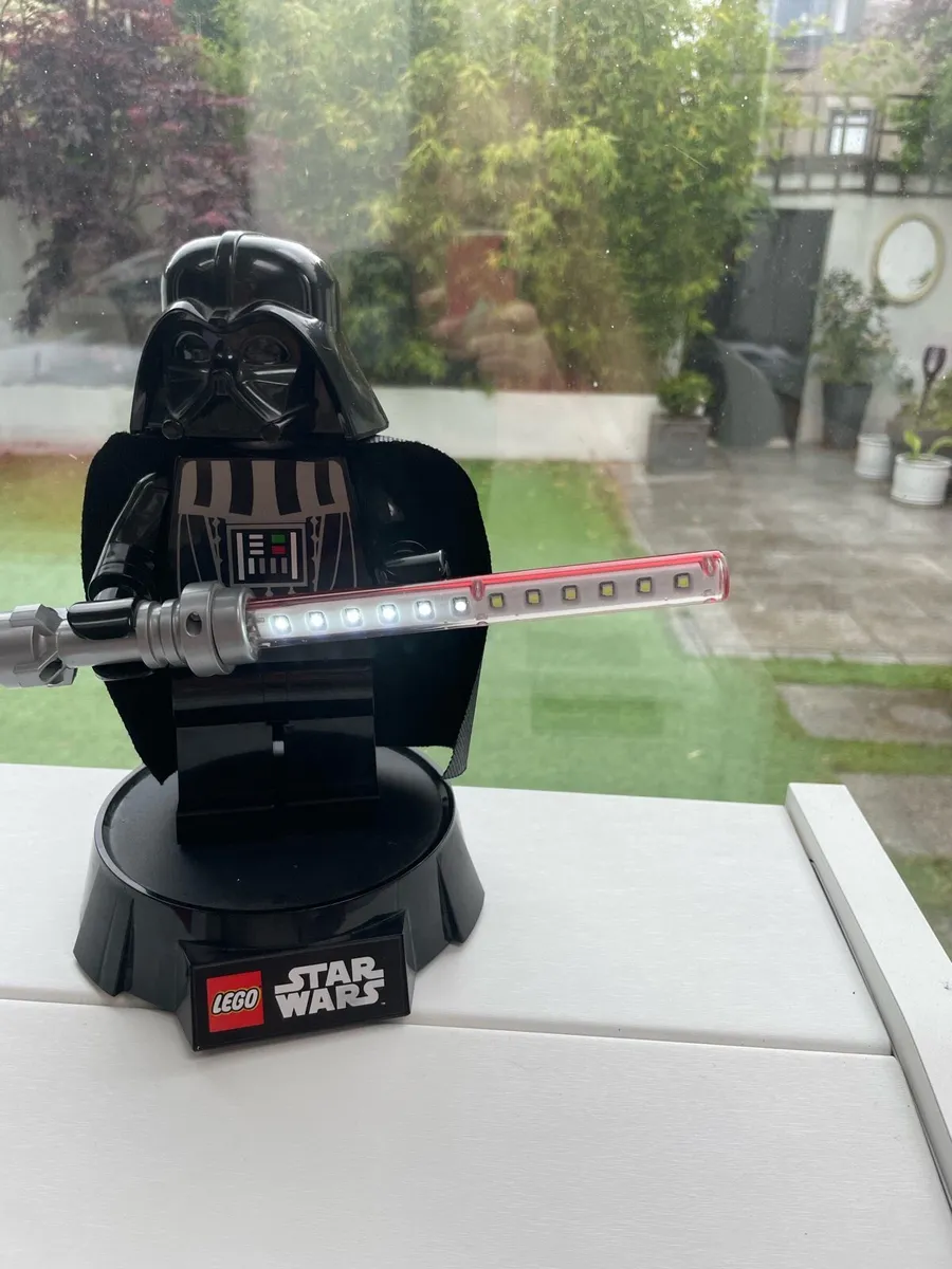 Lego Star War Darth Vader Figure & Light Saber - Image 3