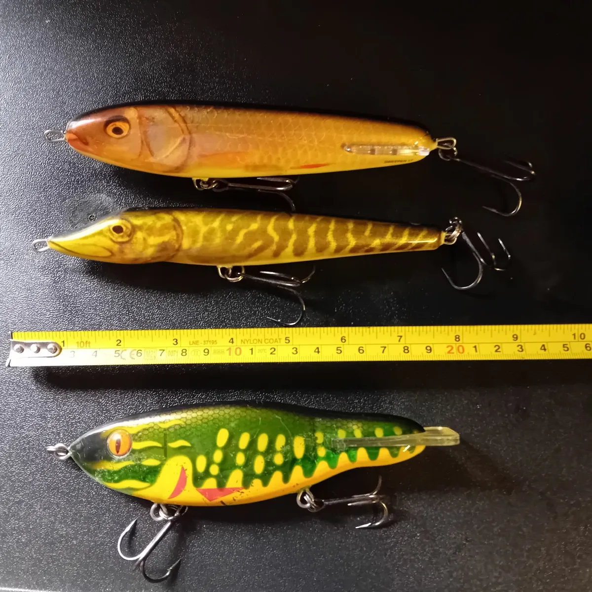 3 x Pike Fishing  Glide Baits - Image 1