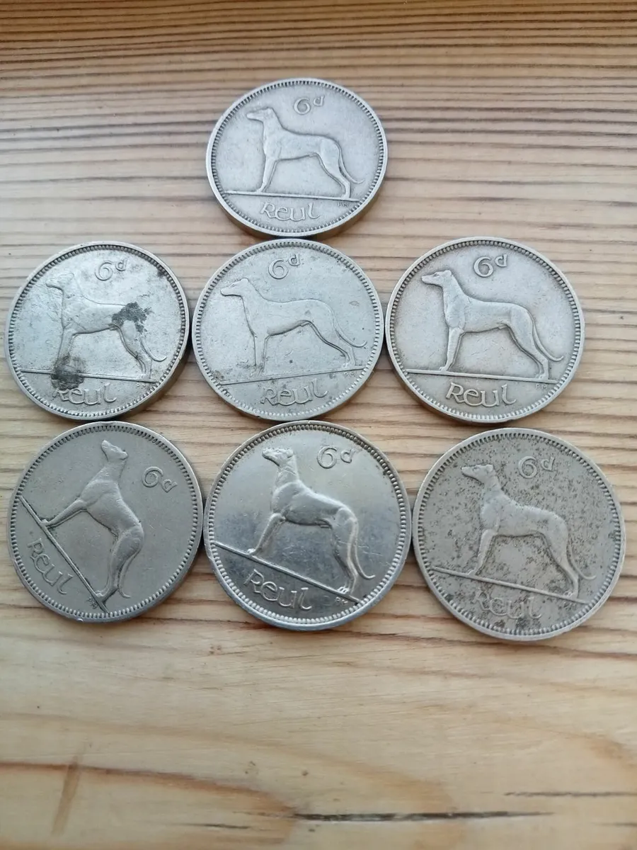 Coins 6d reul - Image 1