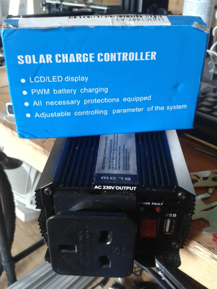 Solar bundle deal charger plus inverter - Image 1