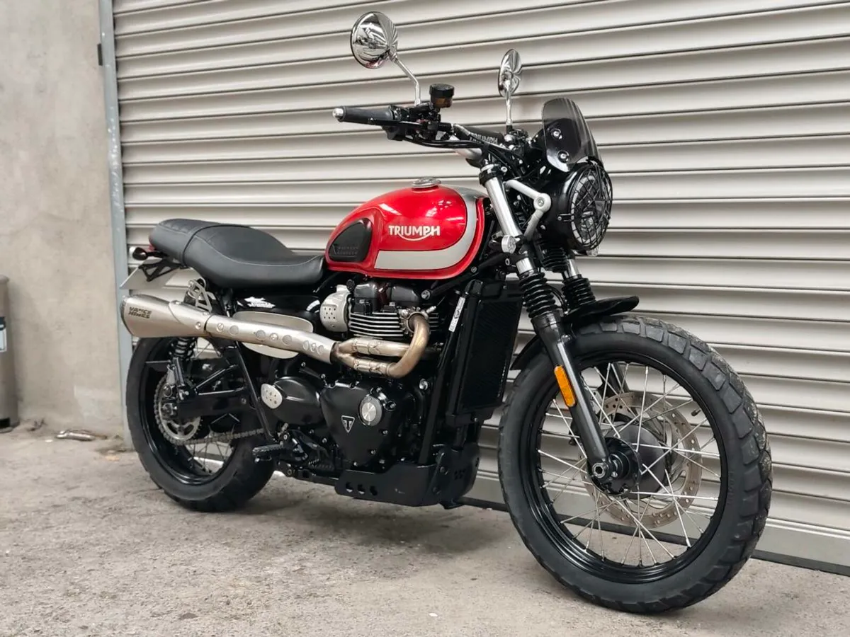 Triumph Street Scrambler 900 Extras - Image 1