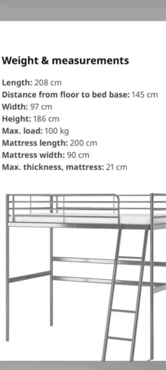 IKEA loft bed - Image 1