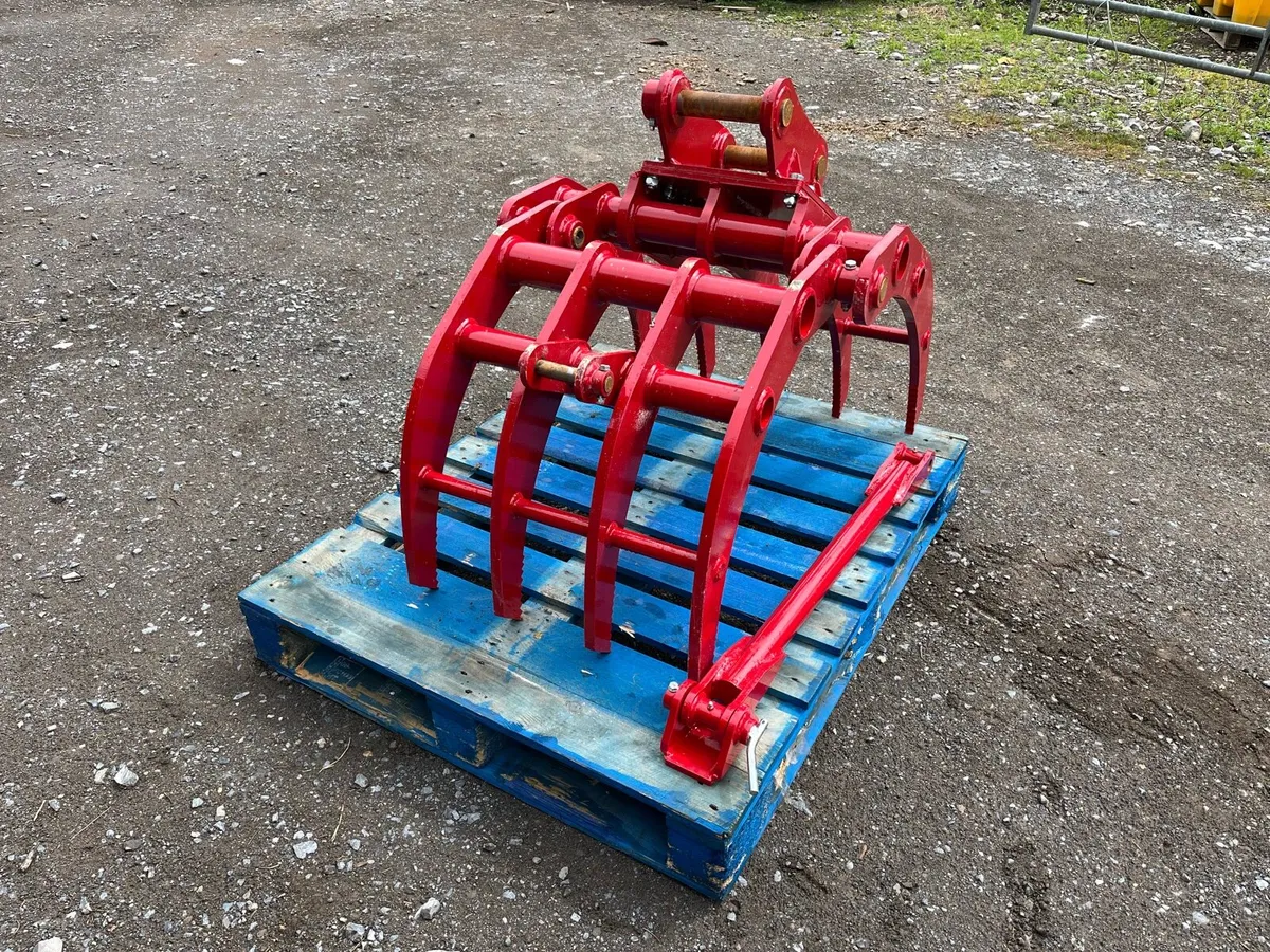 Heavy duty root/Clearing Rake to suit 4-7 ton - Image 2