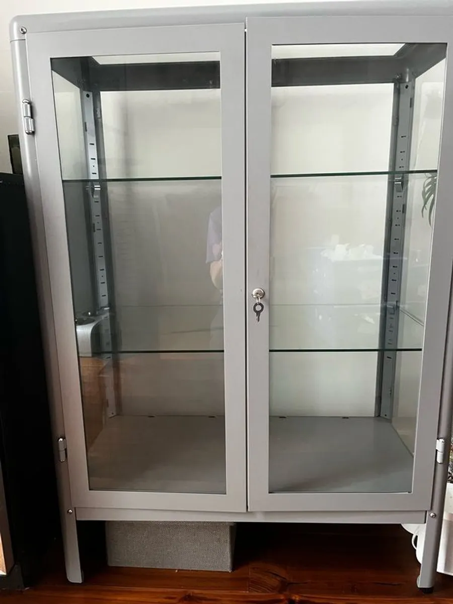 Glass cabinet- Ikea Fabrikor - Image 1