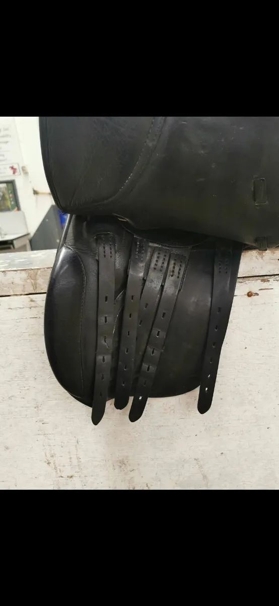 17.5in Black Country Saddle - Image 4