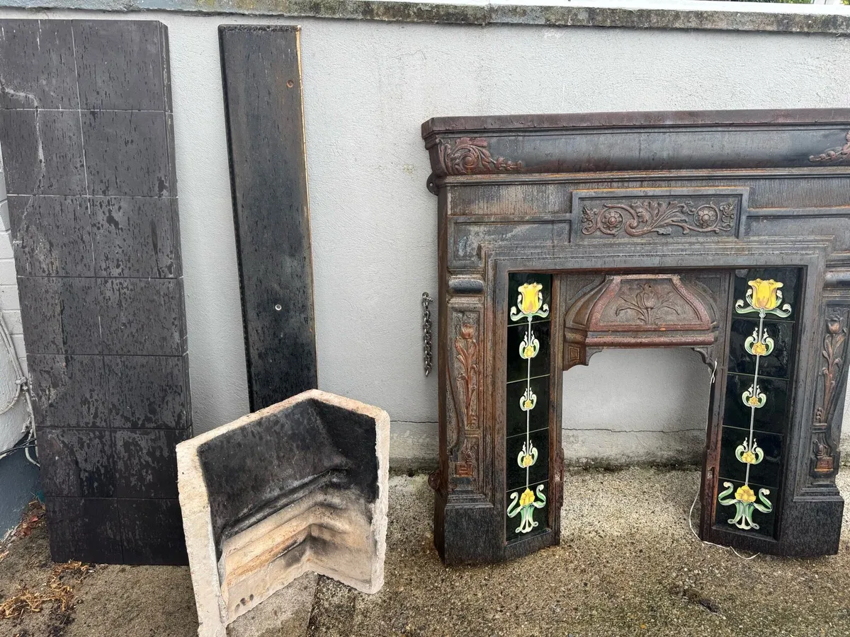 Cast iron fireplace - Image 2