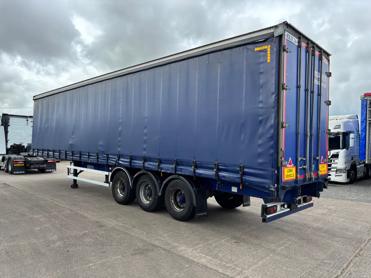 2010 Montracon  Curtainsider 4.2 high Drum brakes - Image 4
