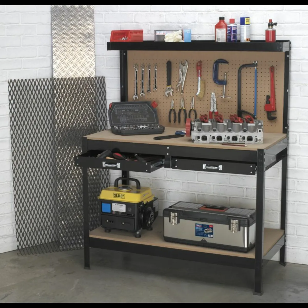 Sealey Workstation With Drawers - Image 1