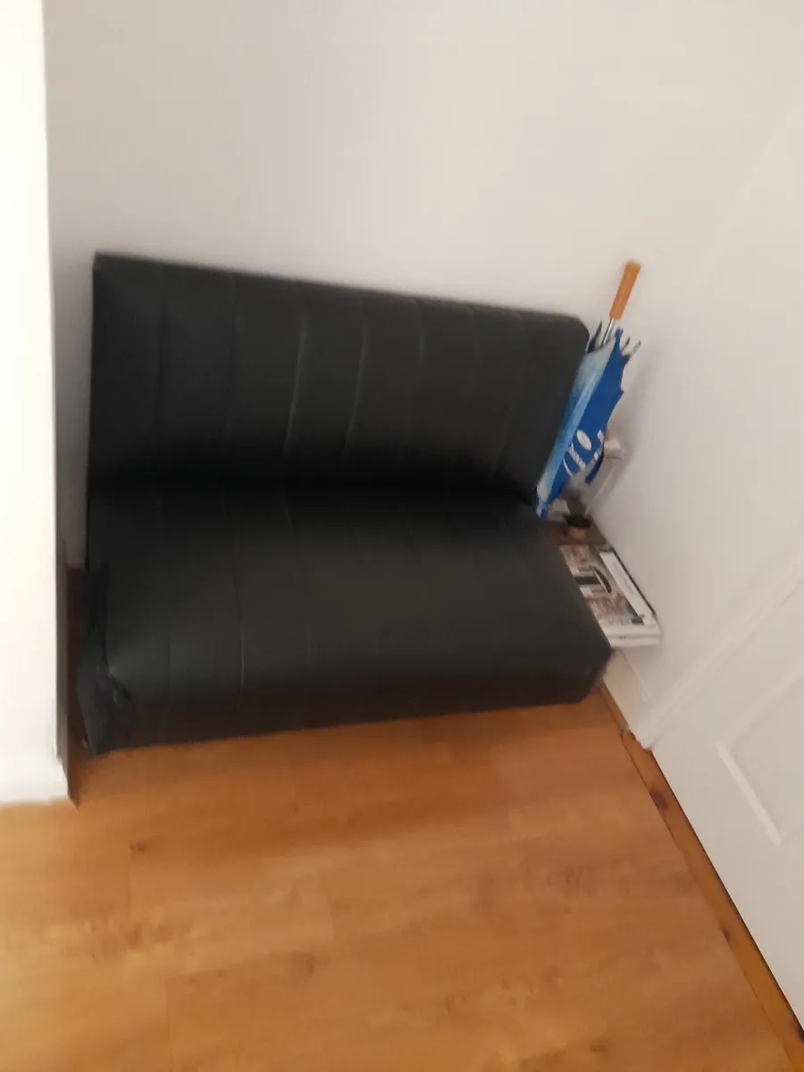 Blac 2 Seater Porch Hallway Sofa + 26 Floor Tiles. - Image 1