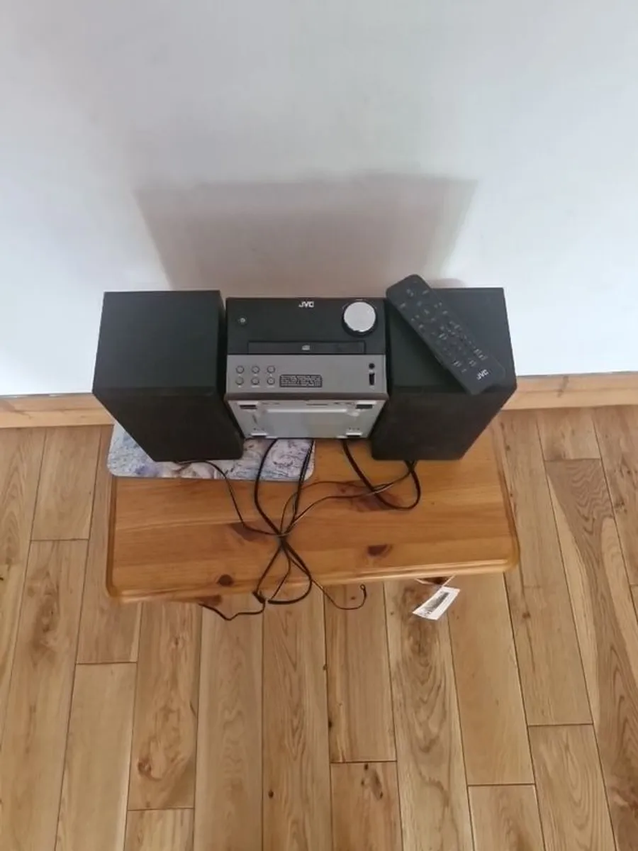 JVC Bluetooth DAB sound system with remote control - Image 2