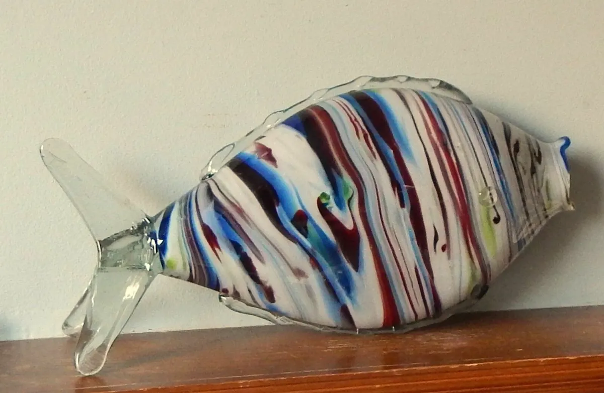Large Handmade Glass Fish - Image 3