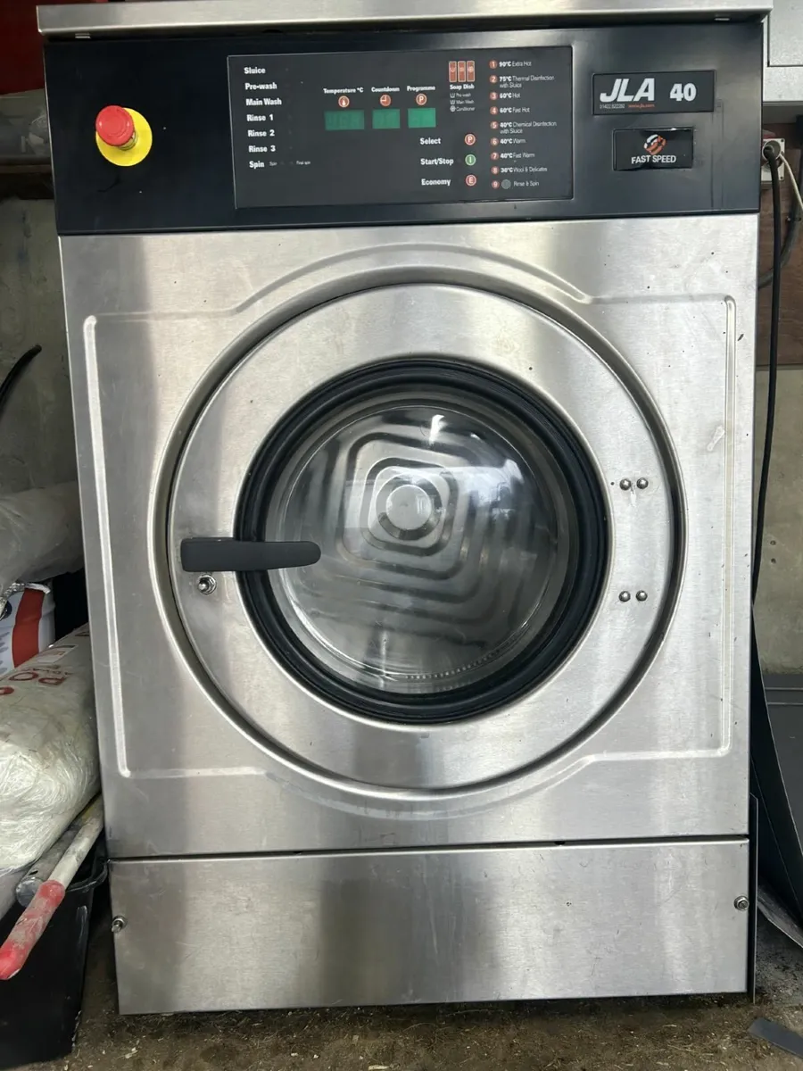 Industrial washing machine and Tumble dryer - Image 1