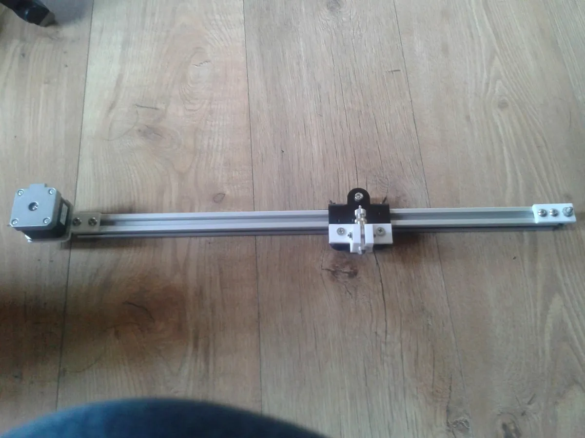 CNC X Axis 50cm with motor and cutter - Image 1