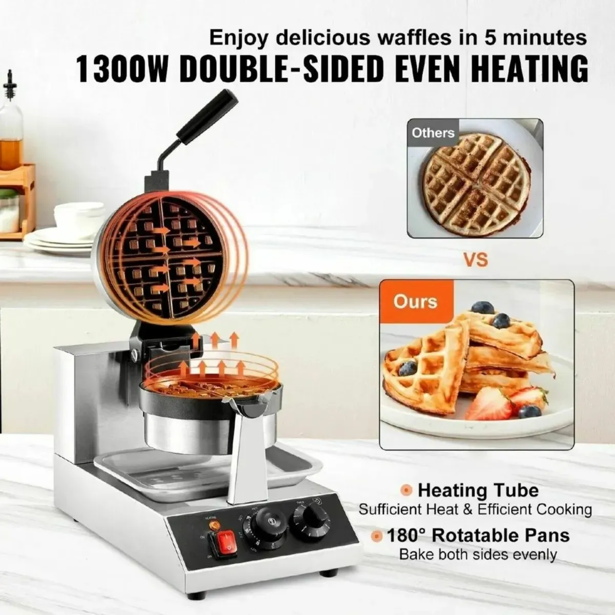 Versatile Electric Maker: Donuts and Waffles - Image 1