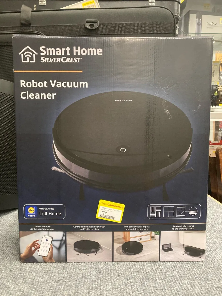 Smart Home Silver Crest Robot Vacuum Cleaner - Image 1