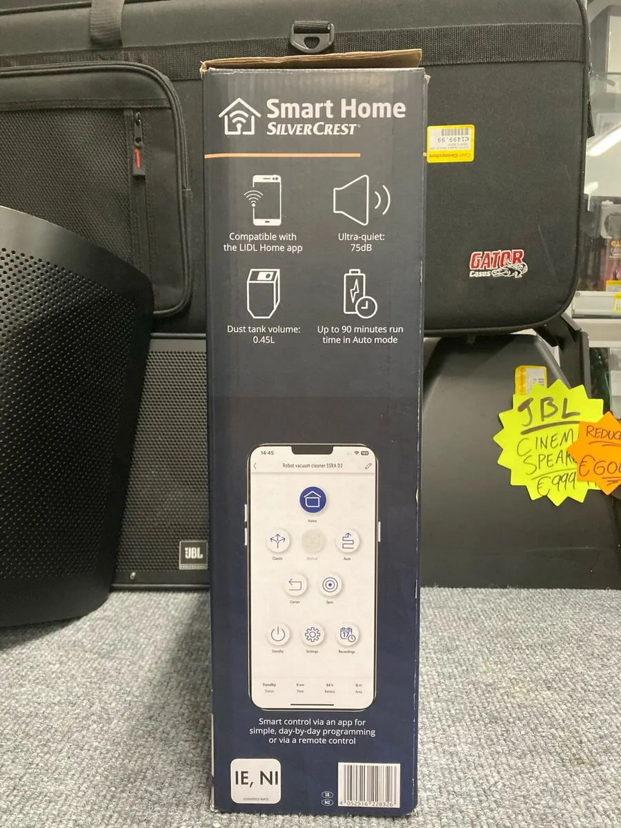 Smart Home Silver Crest Robot Vacuum Cleaner - Image 4