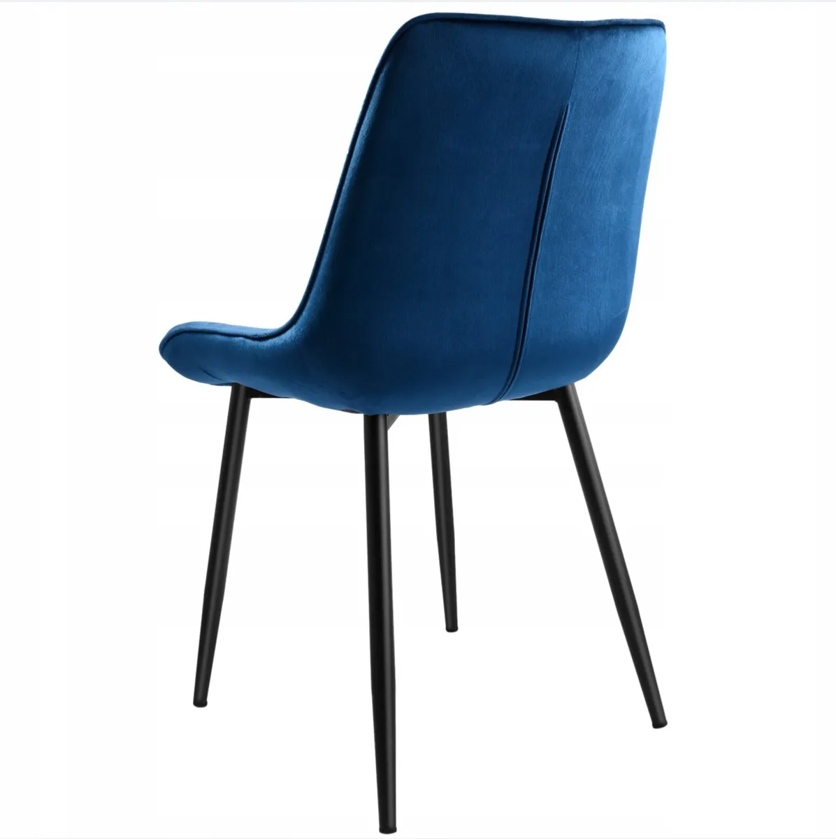 Set Of 4 Dining Room Chair Modern Velour Velvet Qu - Image 2