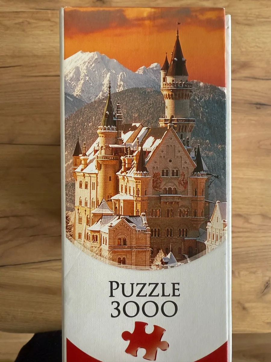 Puzzle Wintery Neuschwanstein Castle Germany 3000 - Image 2