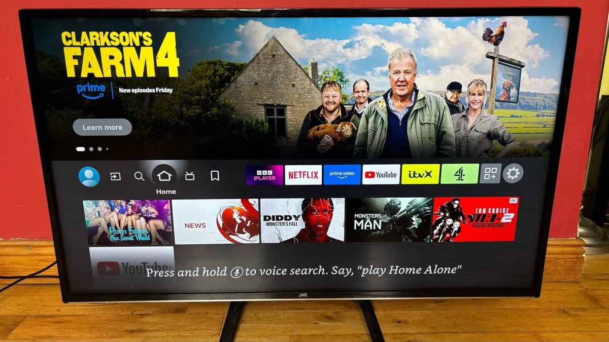 43” JVC 4K HDR Smart Fire TV - Image 1