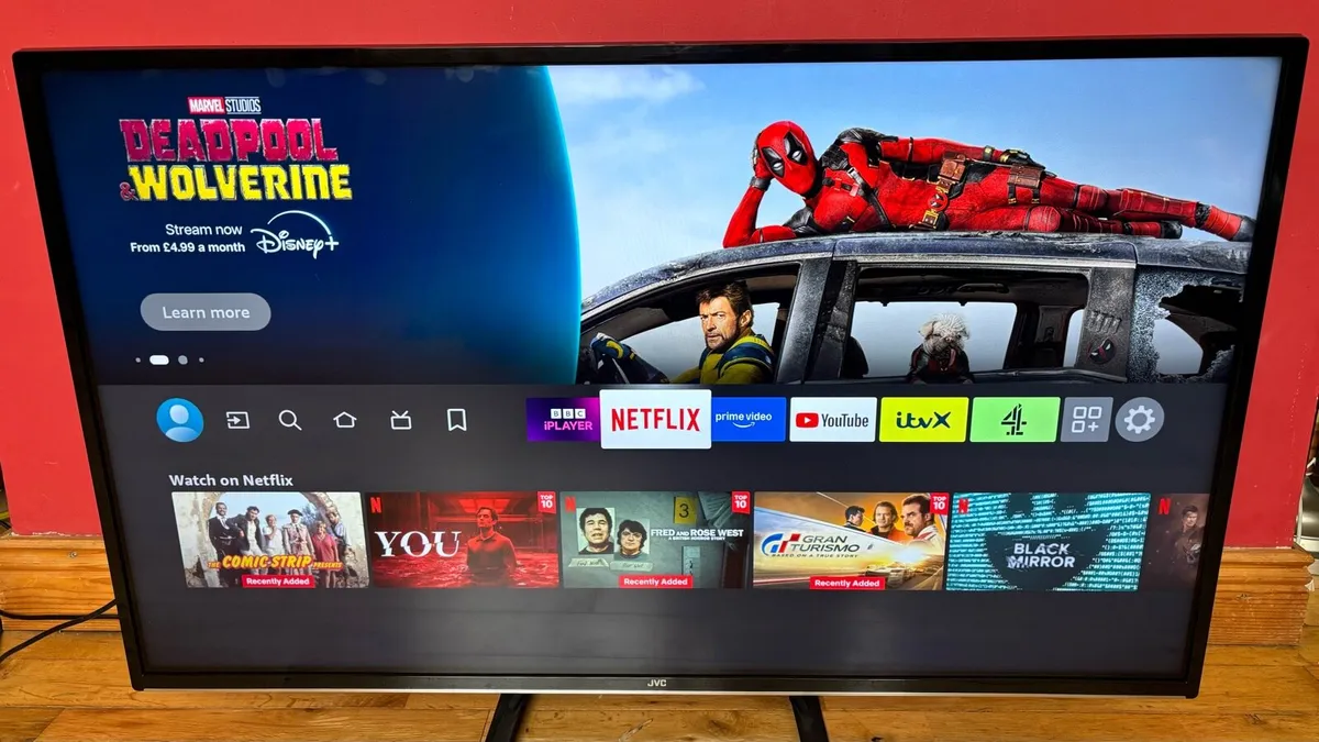 43” JVC 4K HDR Smart Fire TV - Image 2