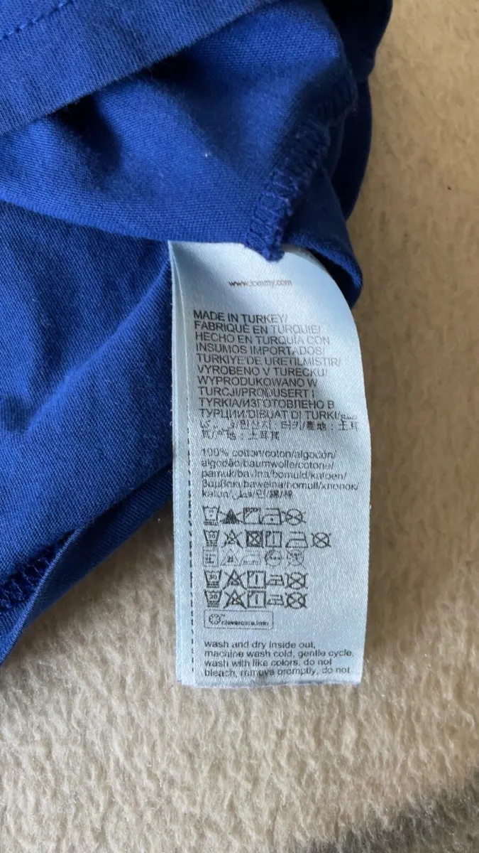 Blue Tommy Hilfiger T-shirt,classic logo-Size[M] - Image 3