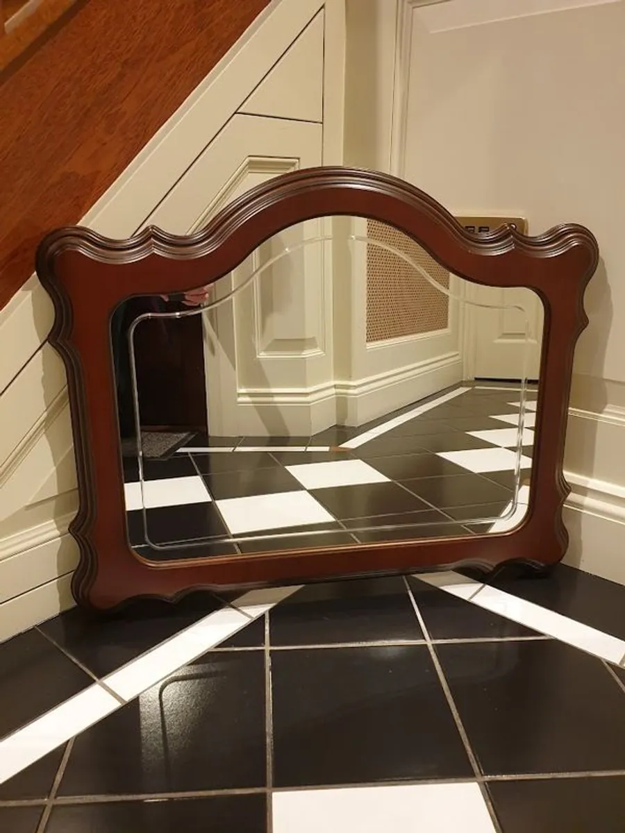 Mid-Century Rossmore Bevelled Edge Mirror - Image 1