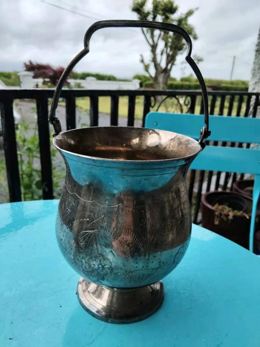 Epns silver cups,and pewter mug - Image 3